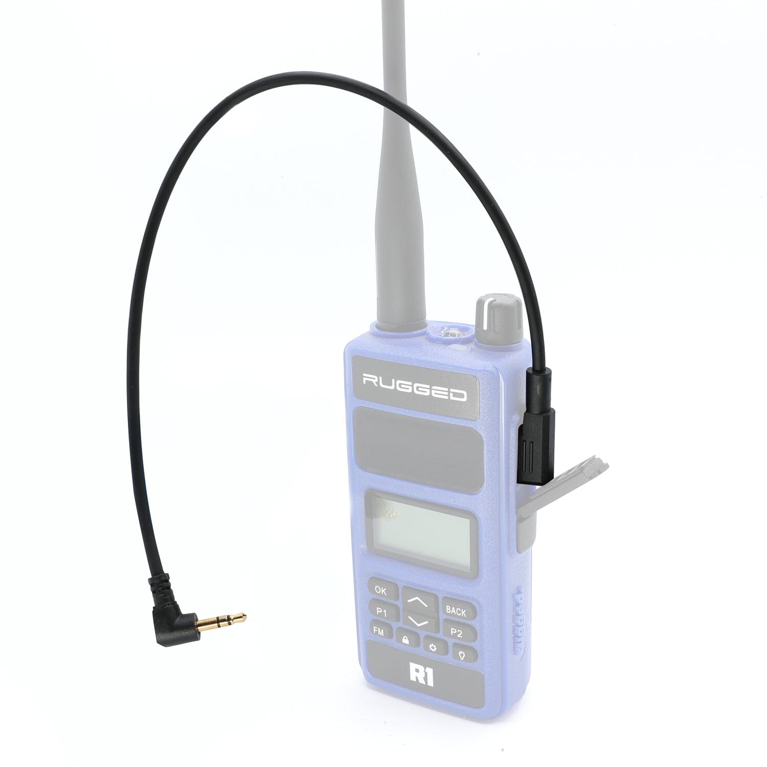 Rugged Air CS-REC-RH Câble Enregistrement Radio Portable 3.5mm