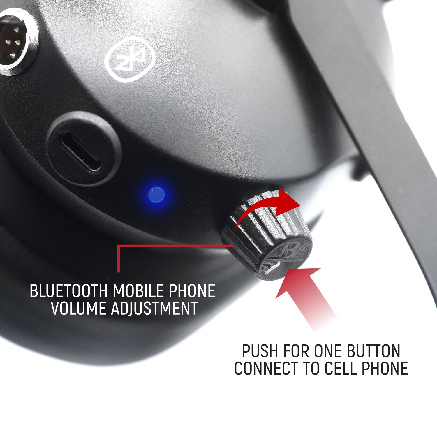 Rugged Air Wireless Headsets Bluetooth Behind casque Behind The Head
