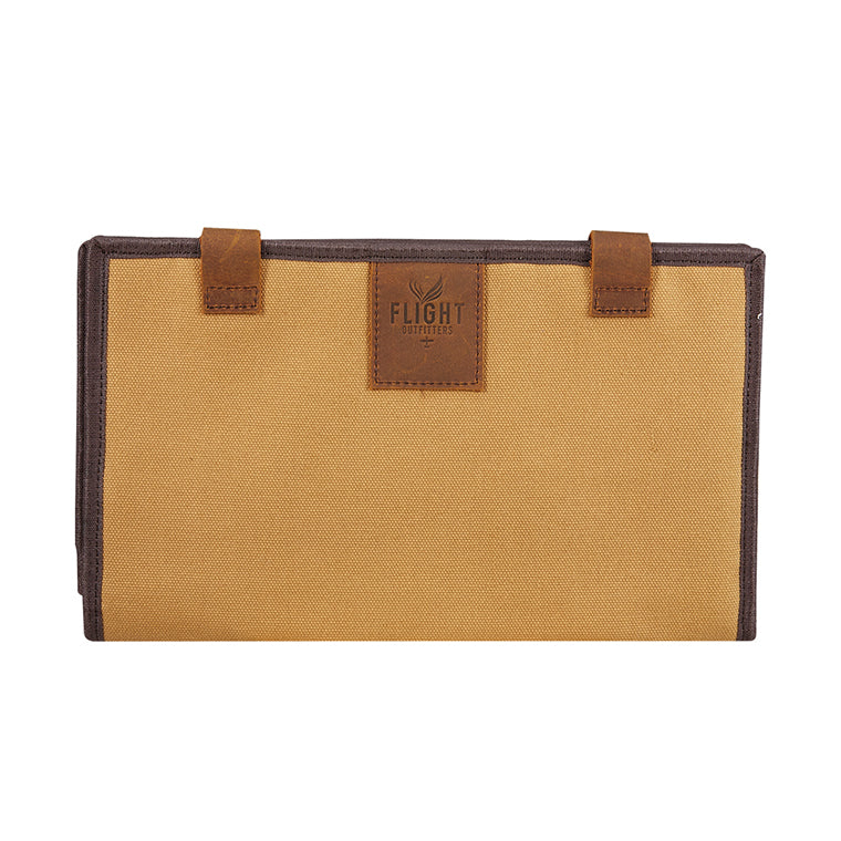 Flight Outfitters Bush Pilot étui logbook toile cuir Large