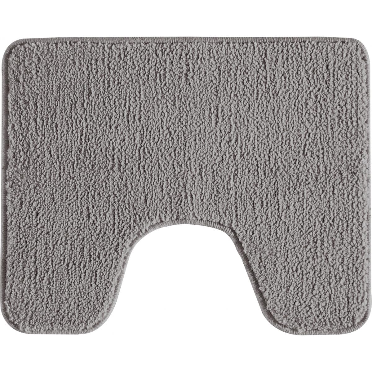 Levasseur Polynésie lot 2 tapis de bain gris 50x80 antidérapant