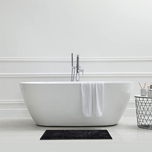 Levasseur Softy Tapis de Bain Microfibre Carbone 50x80 Antidérapant