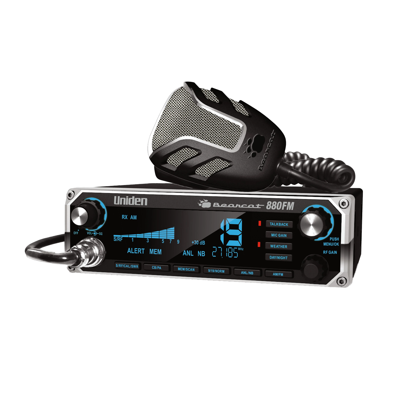 Uniden Bearcat 880FM radio CB voiture FM