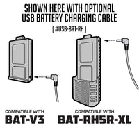 Rugged Air V3 Batterie rechange talkie 1600mAh port 12V