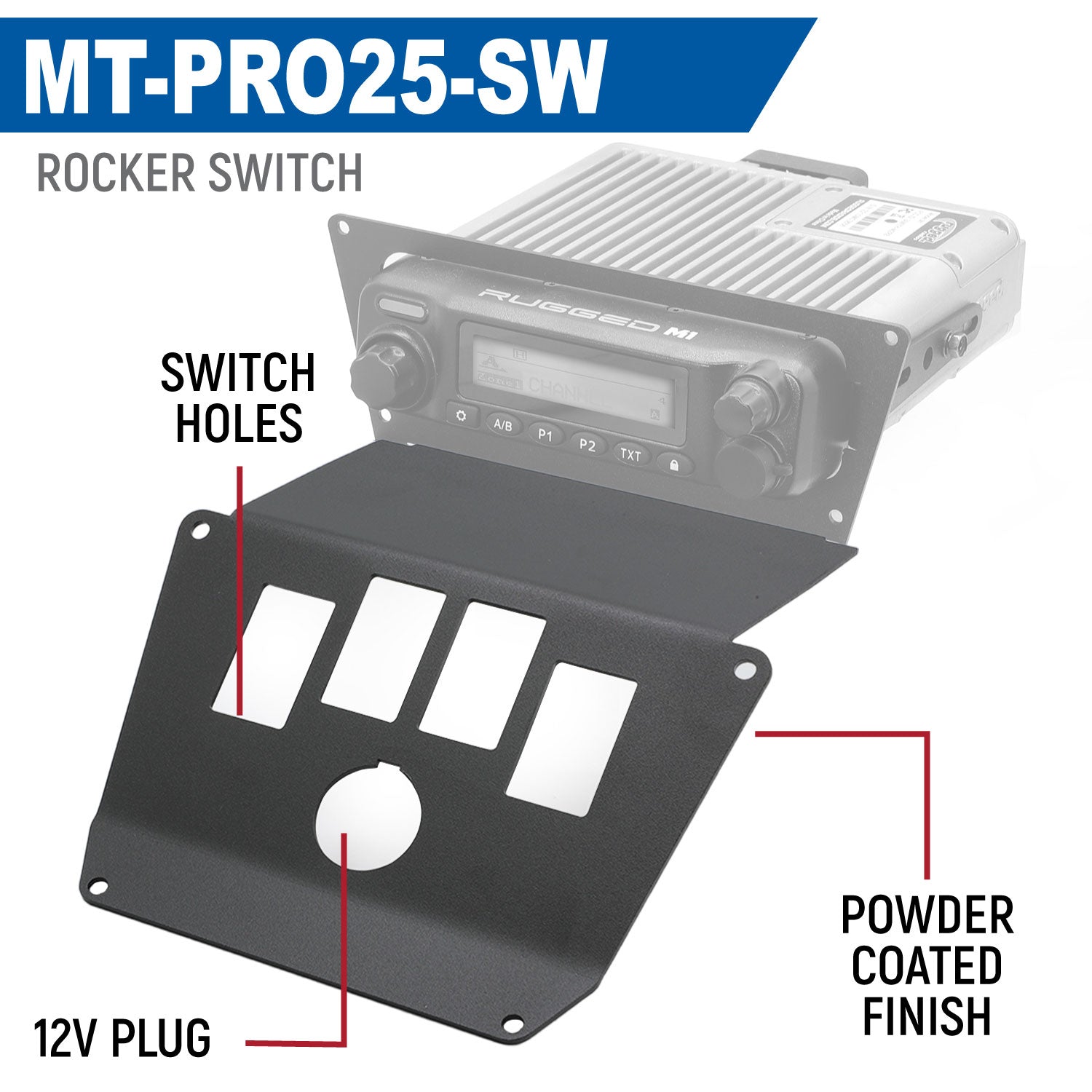 Rugged Air Lower Panel panneau accessoire Polaris RZR Pro XP R S