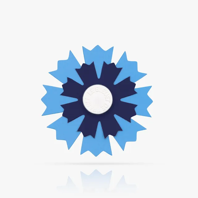 La Boutique du Pilote Bleuet de France fleur papier 45 mm