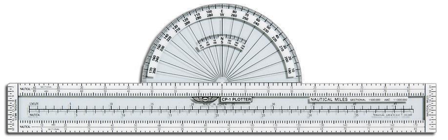 La Boutique du Pilote CP-1 règle rapporteur 340mm ASA
