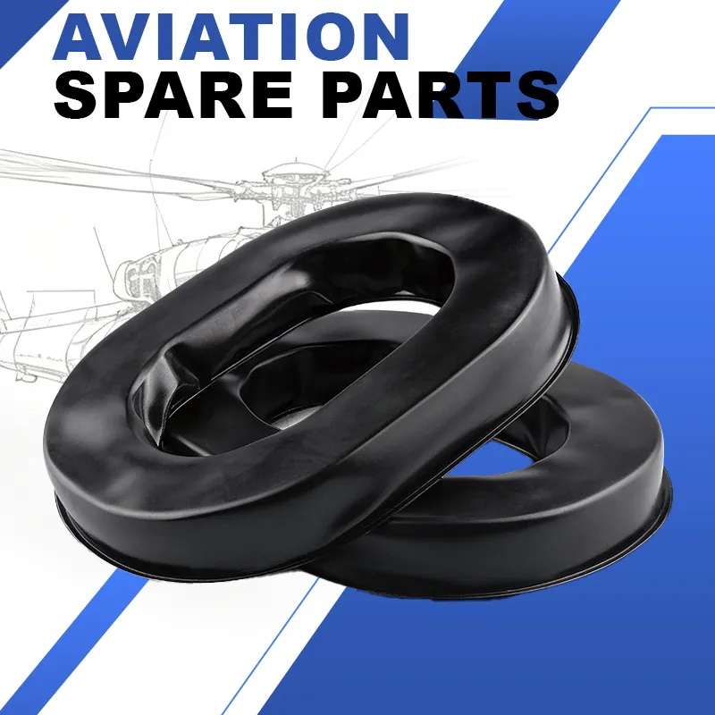 R Spider oreillette gel rechange casque aviation paire