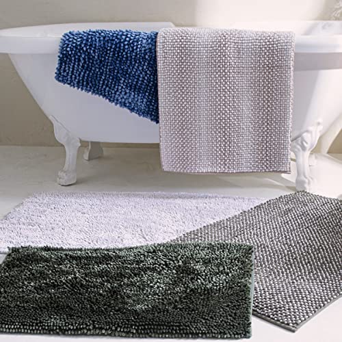 Levasseur Shiny Tapis de bain chenille 50x80cm kaki