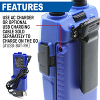 Rugged Air BAT-RH5R-XL Batterie Radio 3800mAh 7,4V