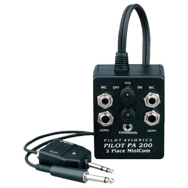 Pilot Communications PA-200 intercom 2 casques autonome
