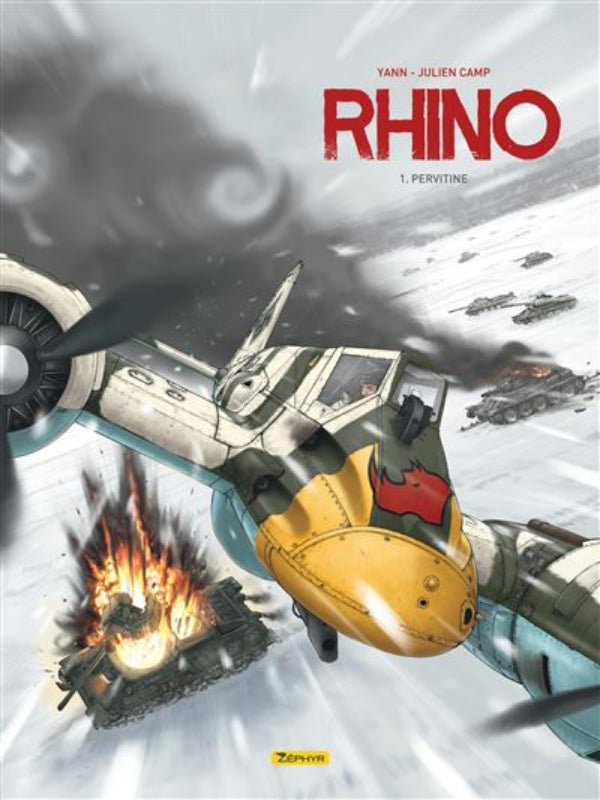 Rhino tome 1 Pervitine BD aviation Yann Julien Camp Zéphyr