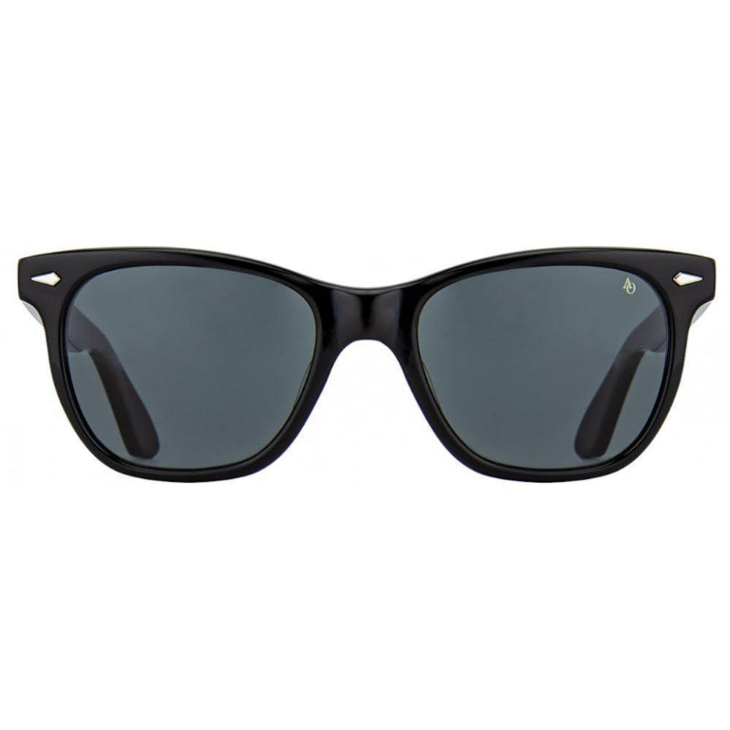American Optical Saratoga Black lunettes soleil pilote gris