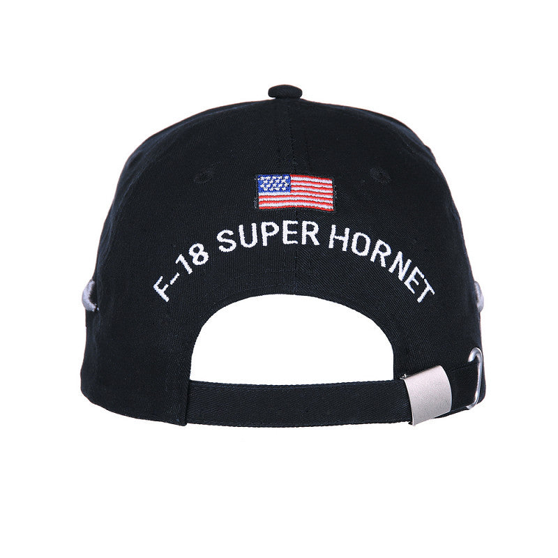La Boutique du Pilote Super Hornet F/A-18 casquette noire coton