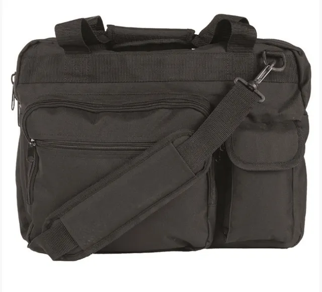 Mil-Tec Sac ordinateur noir 40x30x10 cm polyester