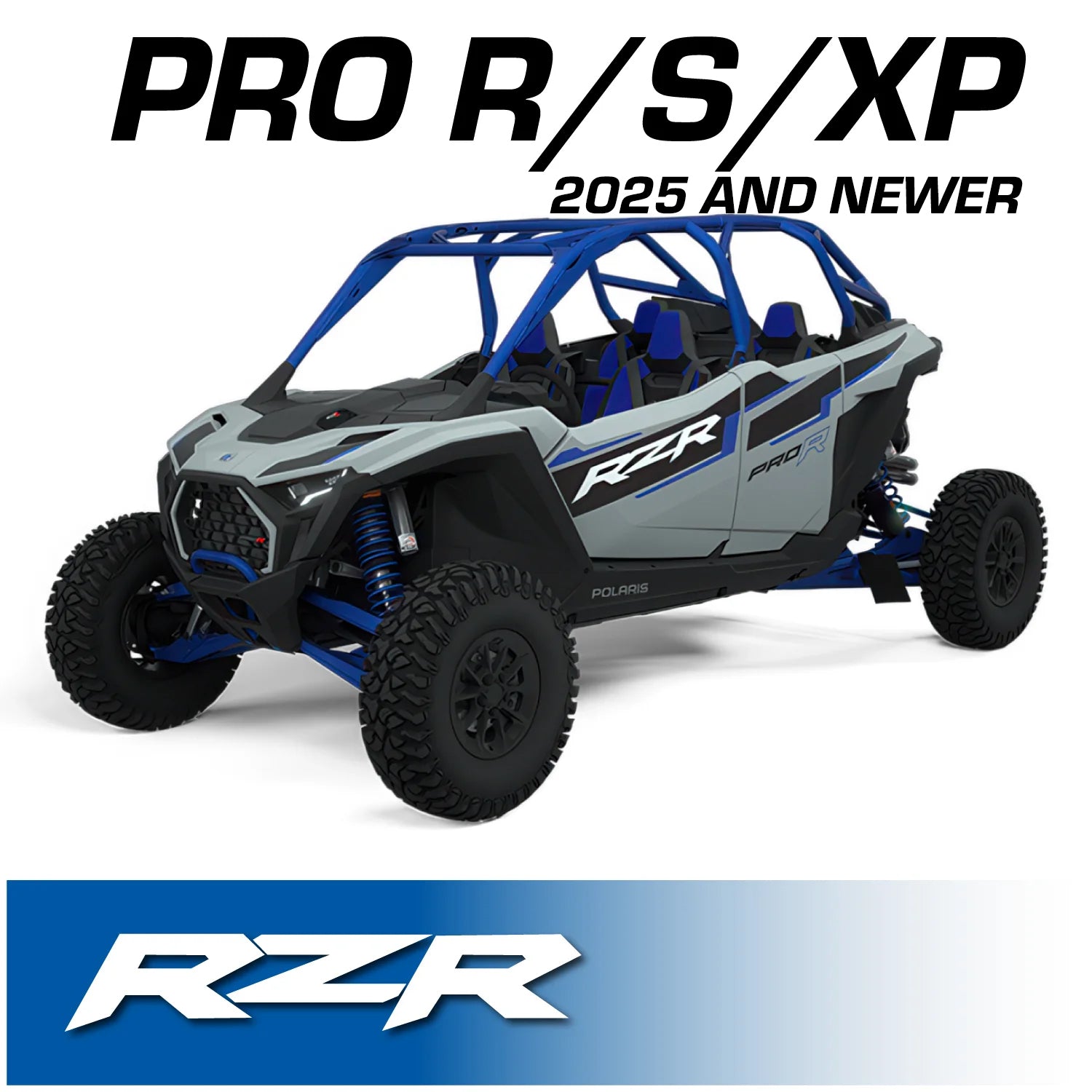 Rugged Air Intercom Kit Polaris RZR STX + M1 VHF Bluetooth