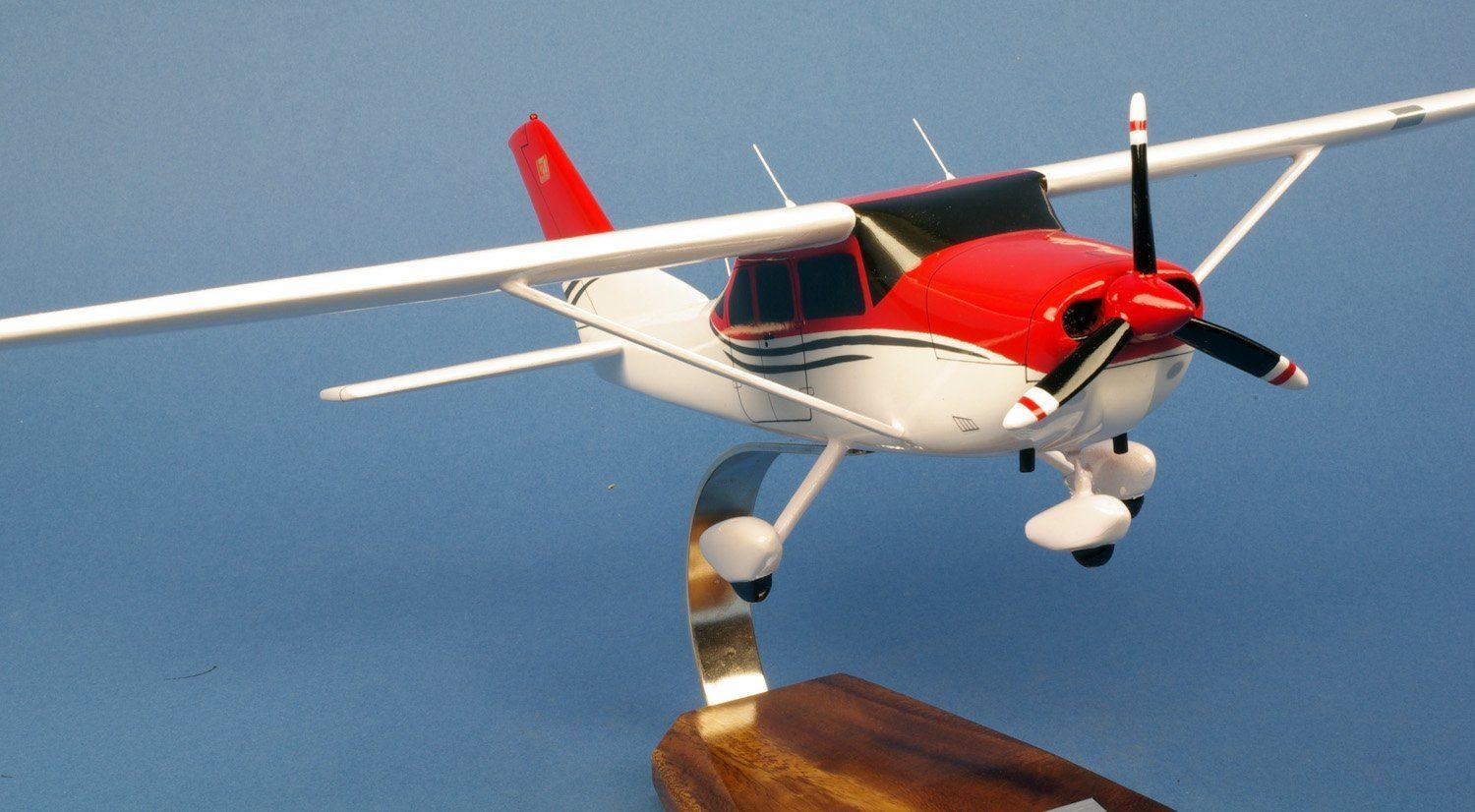 La Boutique du Pilote Cessna 206 Stationair maquette bois 1/24