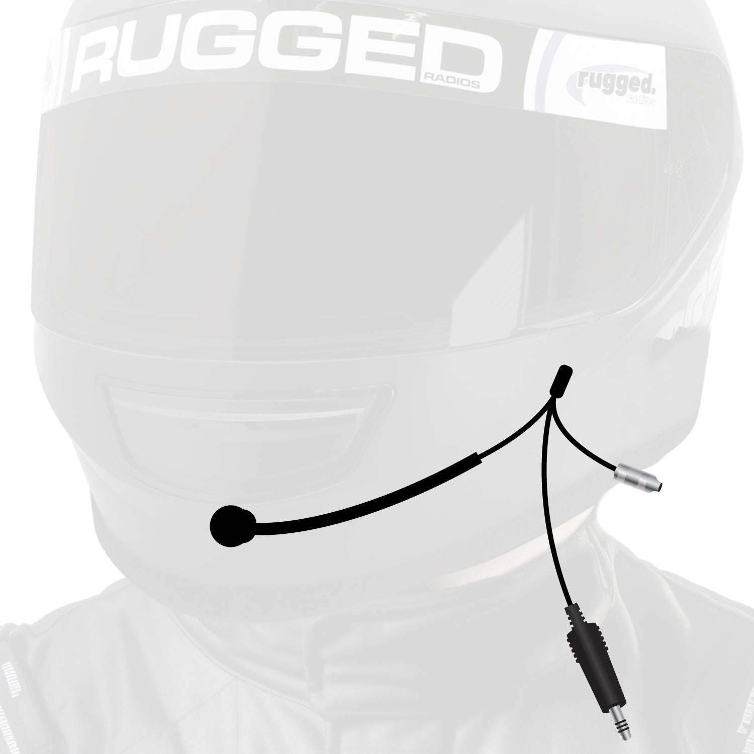 Rugged Air IMSA 4C kit casque câblé micro jack 3,5mm