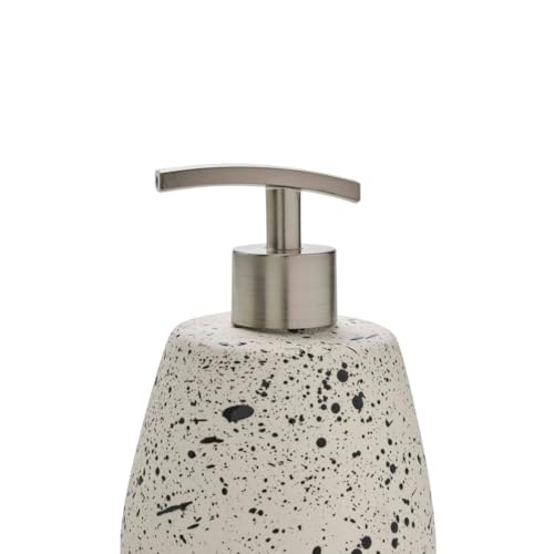 LEVASSEUR Demy distributeur savon céramique blanc tacheté