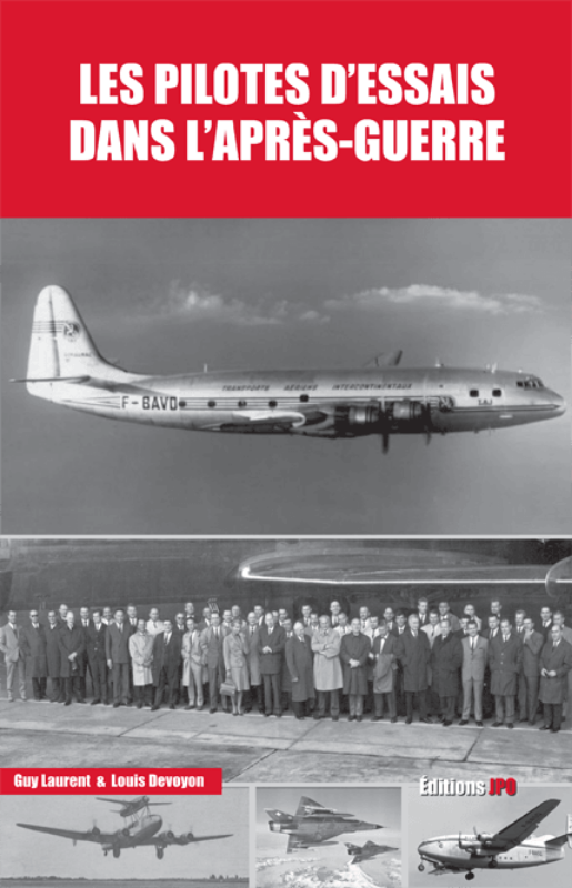 JPO Pilotes d'essais Livre aviation après-guerre 288 pages