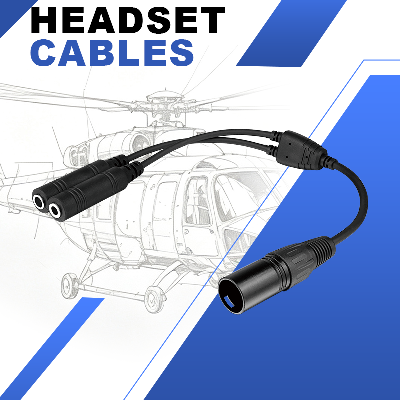 R Spider Wireless Headset Adapter adaptateur GA vers Airbus XLR 5