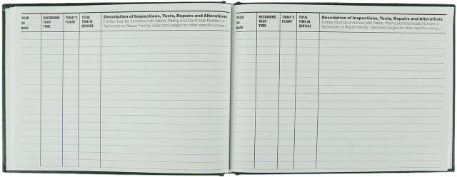 Carnet de Route avion rigide 96 pages 19,7x14,5 cm