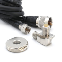 Rugged Air Cable Parts Câble Antenne NMO 15 Ft PL-259 triple blindage