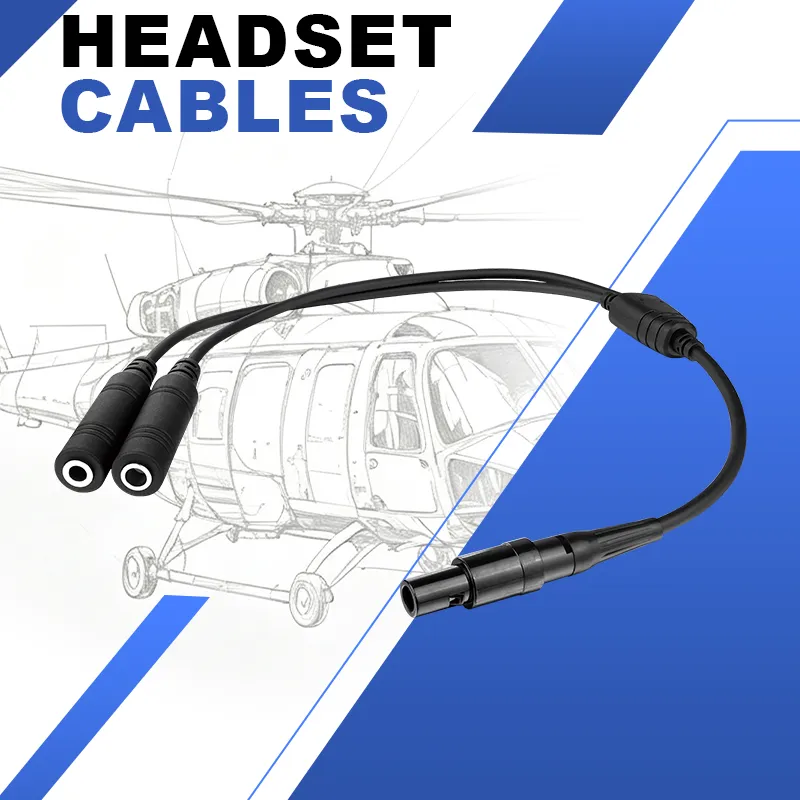 R Spider Wireless adaptateur casque GA vers Lemo 6 broches