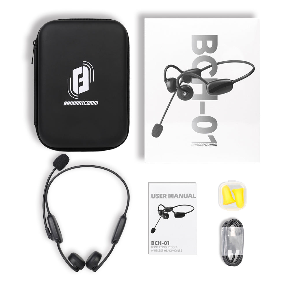 R Spider Aviation Headset casque conduction osseuse BT