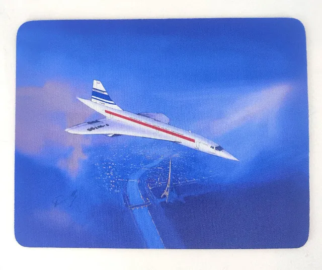 Lucio Perinotto Concorde Paris tapis de souris avion