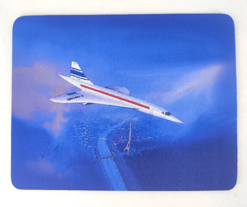 Lucio Perinotto Concorde Paris tapis de souris avion