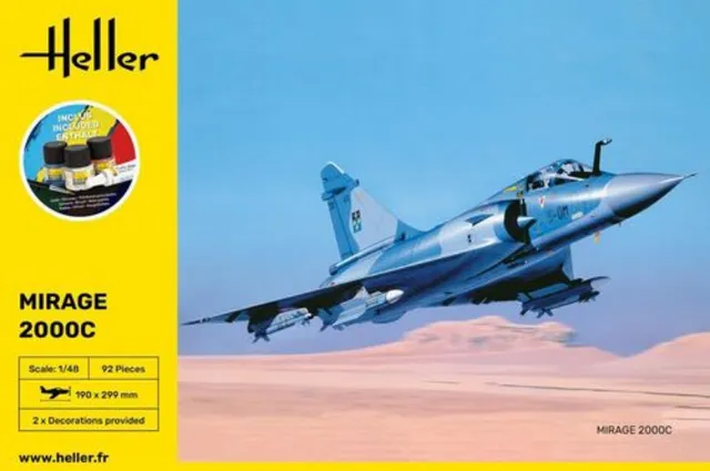 La Boutique du Pilote Heller Mirage 2000C maquette 1/48 starter