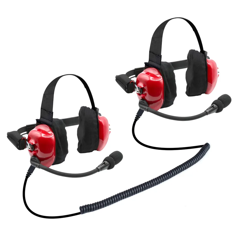 Rugged Air H80 Track Talk Duo Casque Intercom Piste 24 dB