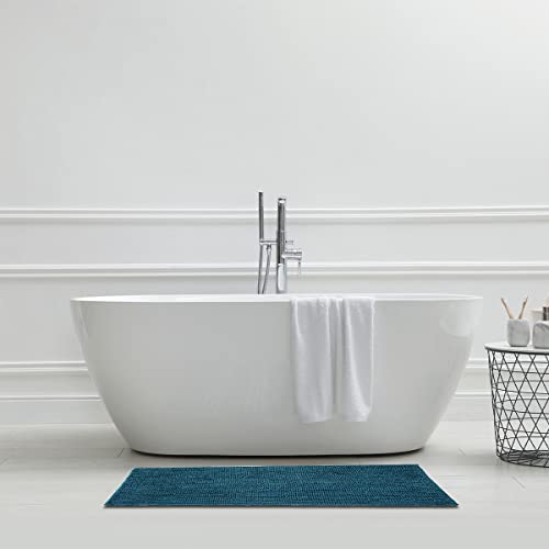 Levasseur Fani Tapis de Bain Chenille Canard 60x120 Ultra Doux