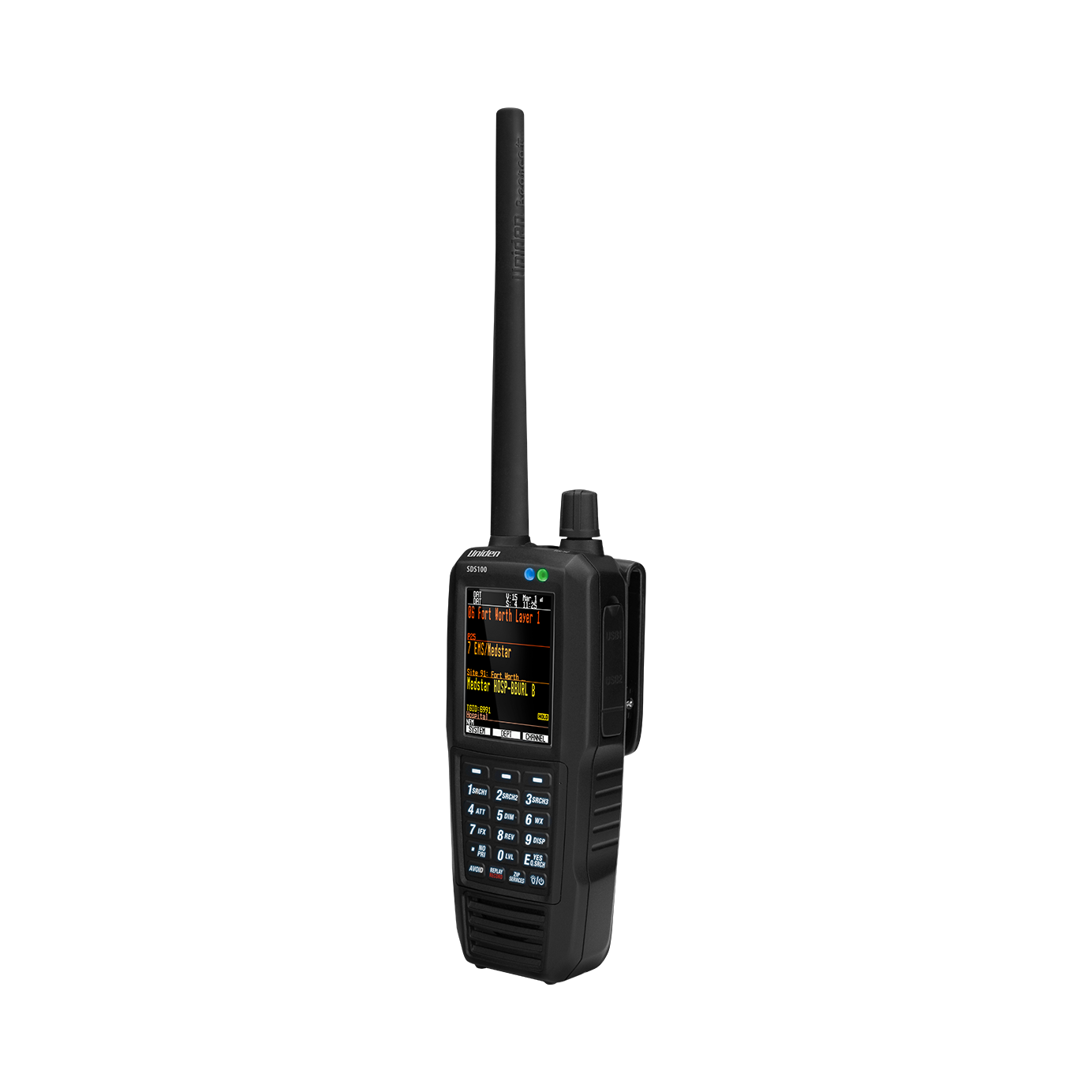 Uniden SDS100 scanner radio portable numérique