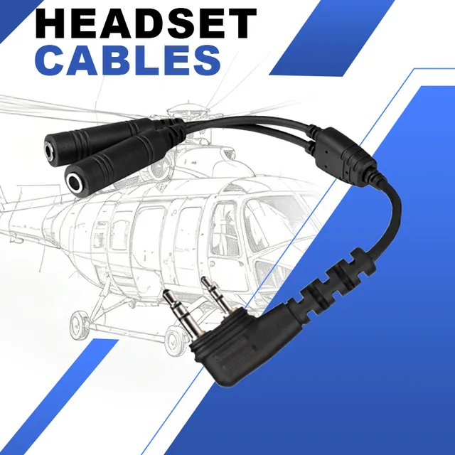 R Spider Wireless câble adaptateur casque GA vers radio Icom