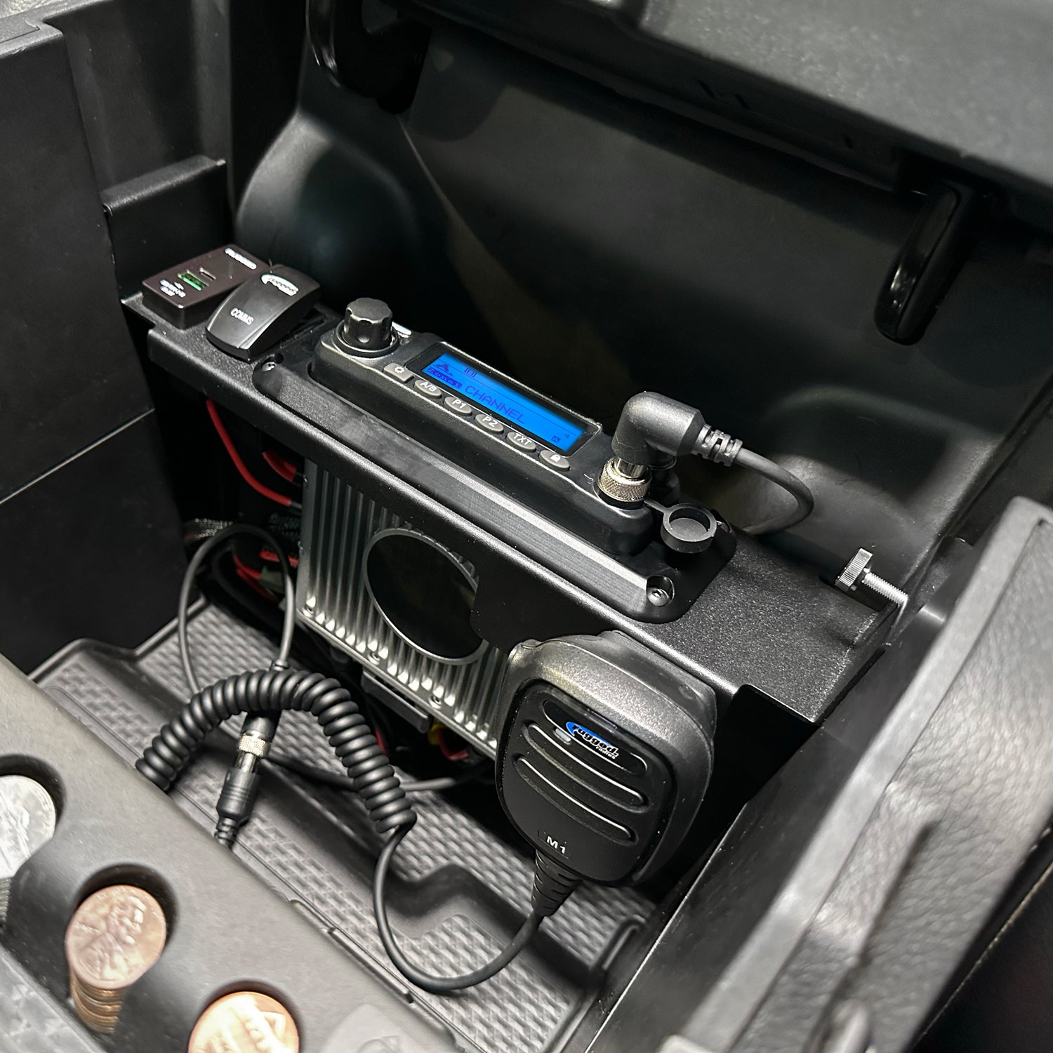Rugged Air Kit Radio Mobile RAM 1500 TRX G4 GMRS