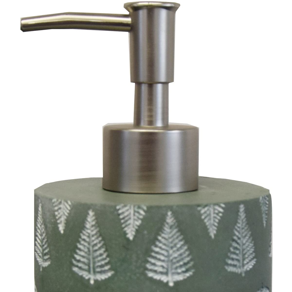 Levasseur Olivier Distributeur Savon Béton Vert 7,5x7,5x16,5 cm