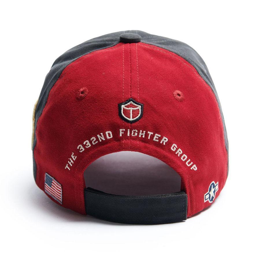 Red Canoe casquette Tuskegee Red Tails P51 Mustang