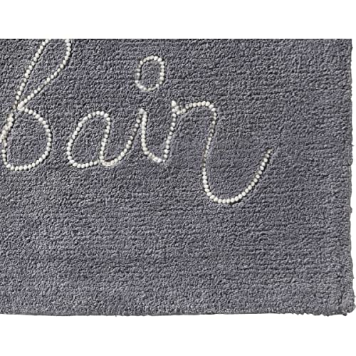 Levasseur Le Bain Tapis de Bain Gris 50x80cm Coton
