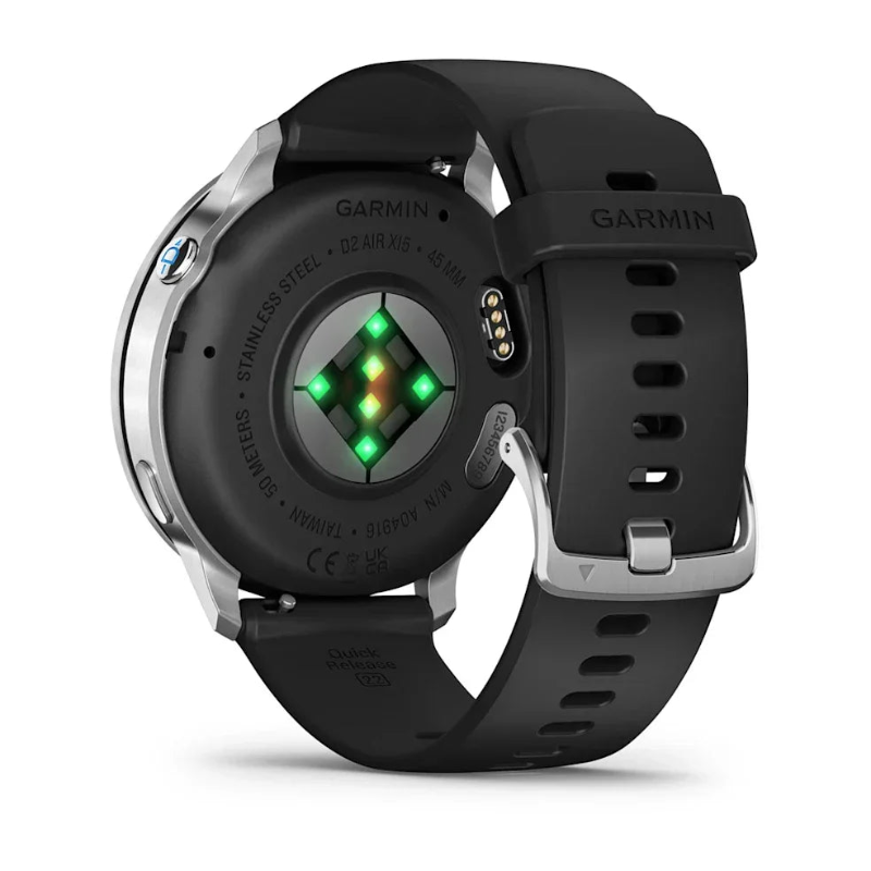 Garmin D2 Air X15 argent montre aviateur connectée AMOLED