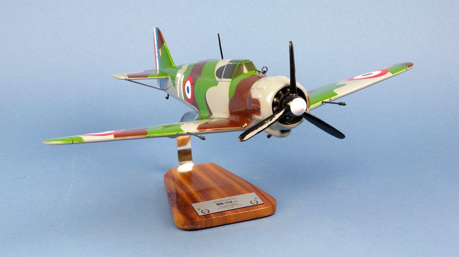 Bloch MB152 Delfino maquette bois 1/24 38 cm