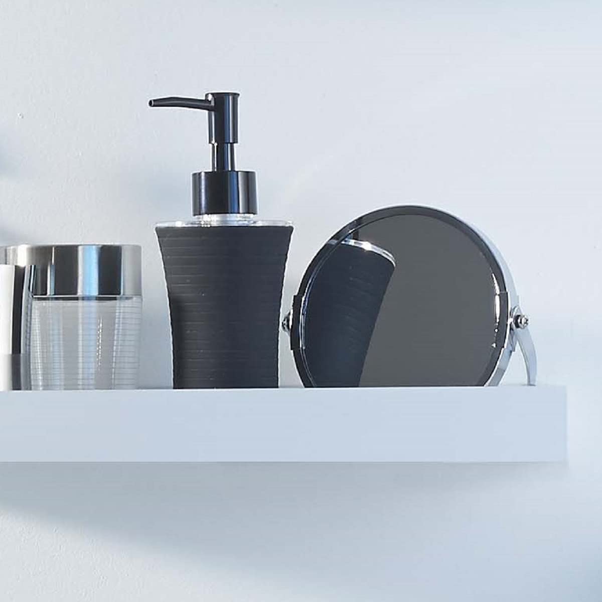LEVASSEUR Miroir Grossissant Inox à Poser Salle de Bain