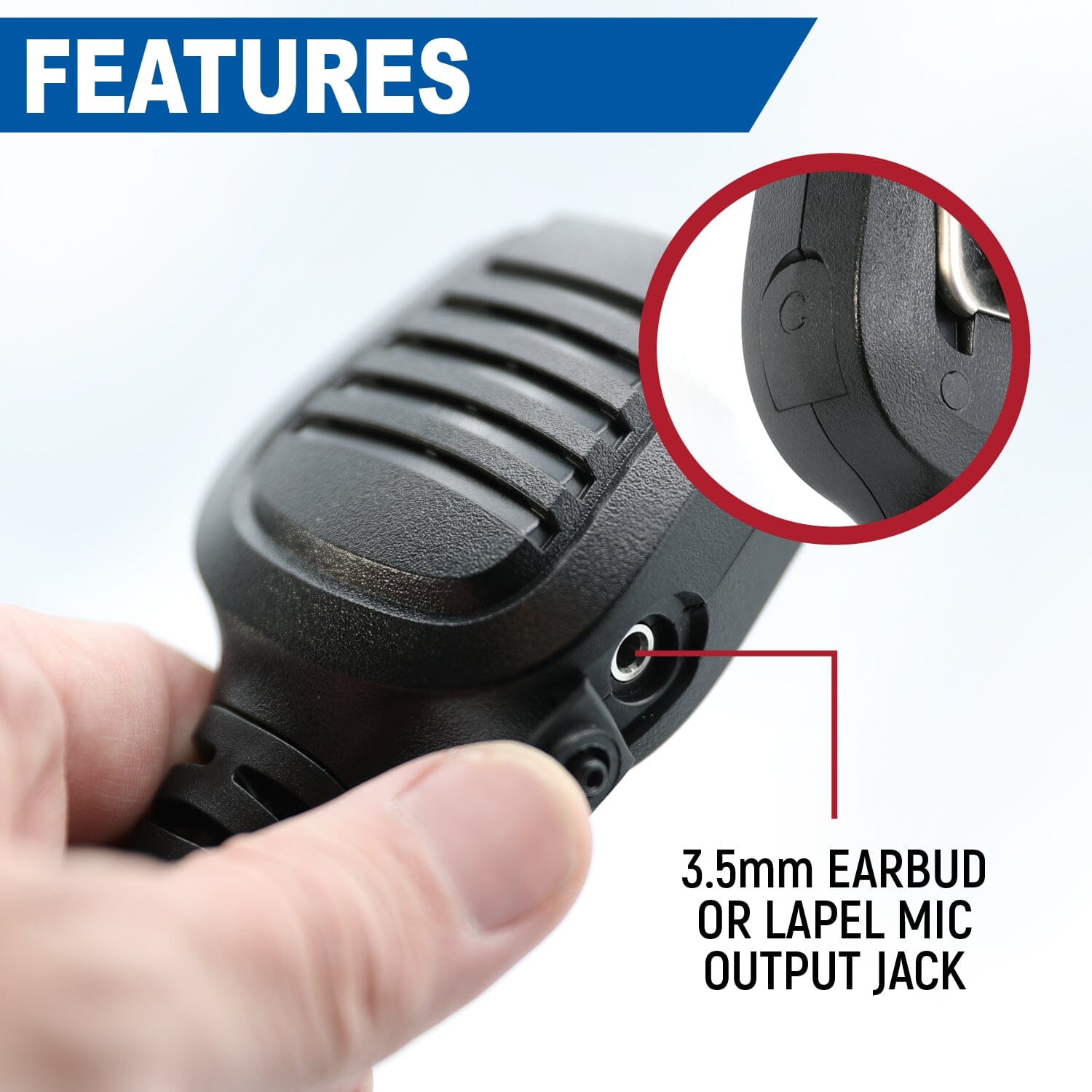 Rugged Air Earbuds micro main étanche + oreillette mono AlphaBud