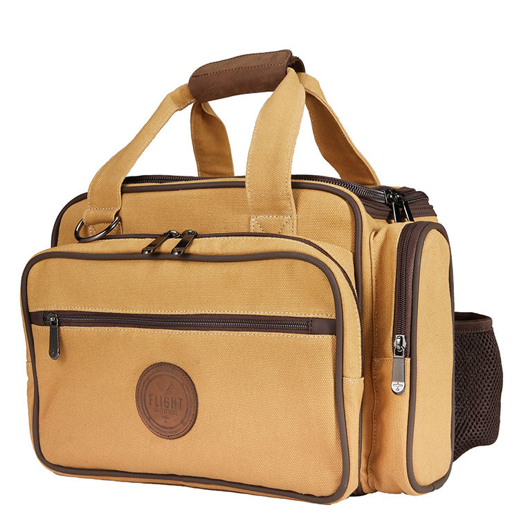 Flight Outfitters Bush Pilot sac de vol toile marron
