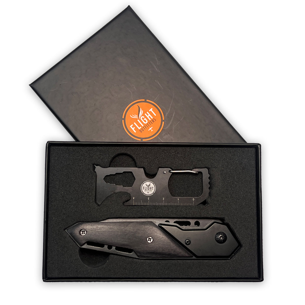 Flight Outfitters EDC kit couteau + outil multifonction noir