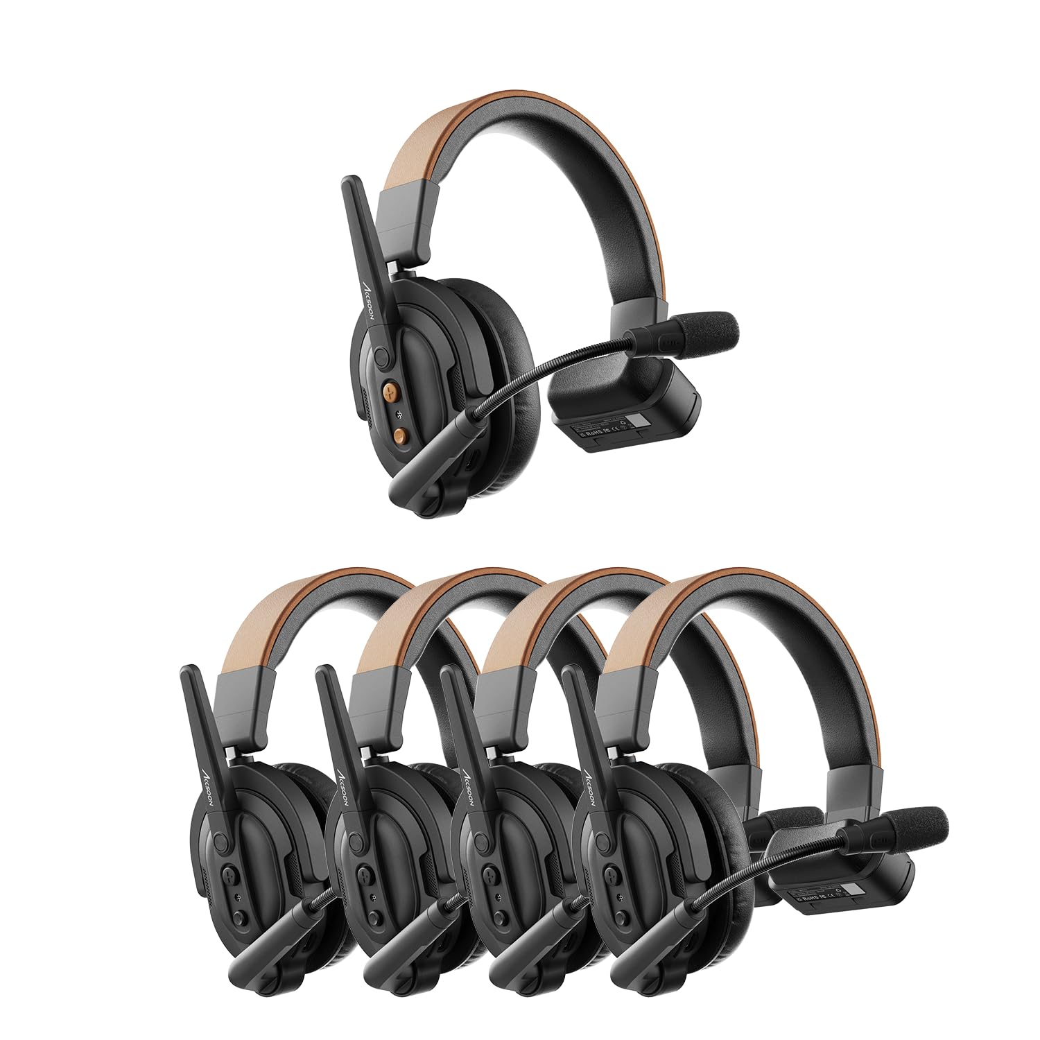 Accsoon Wireless Intercom System CoMo SE 1H4R kit 5 casques 400 m