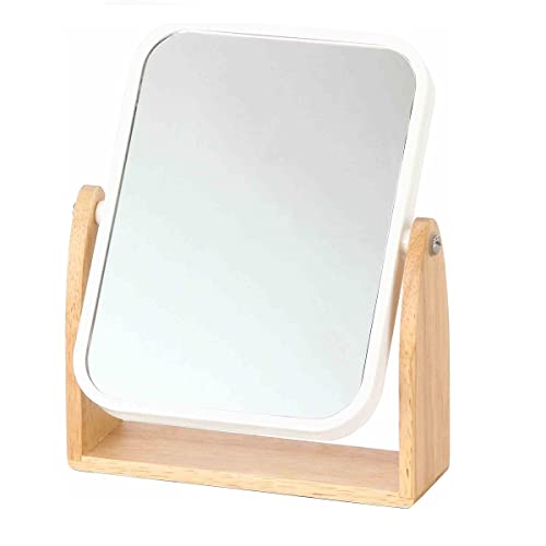 LEVASSEUR Miroir grossissant a poser bambou salle de bain