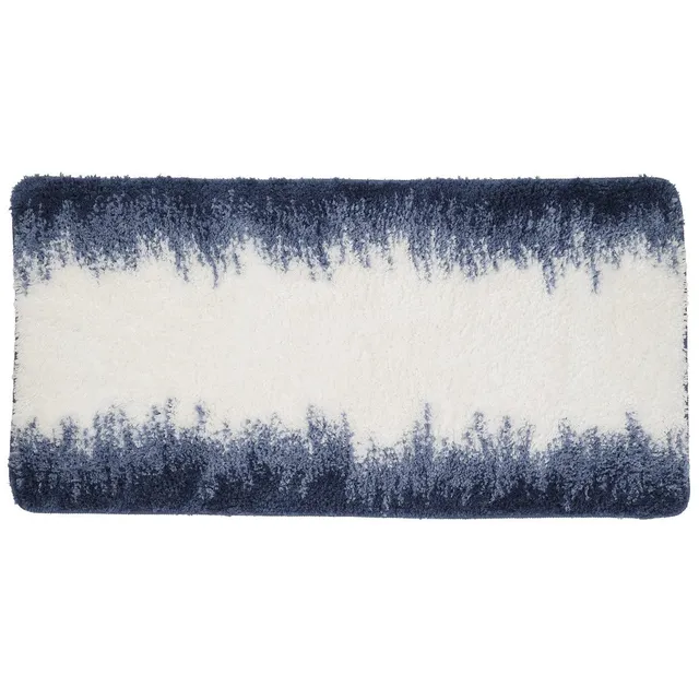 LEVASSEUR Ilyes Tapis de Bain Polyester Bleu 60x120cm