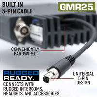 Rugged Air GMR25 radio mobile GMRS 25W étanche IP67