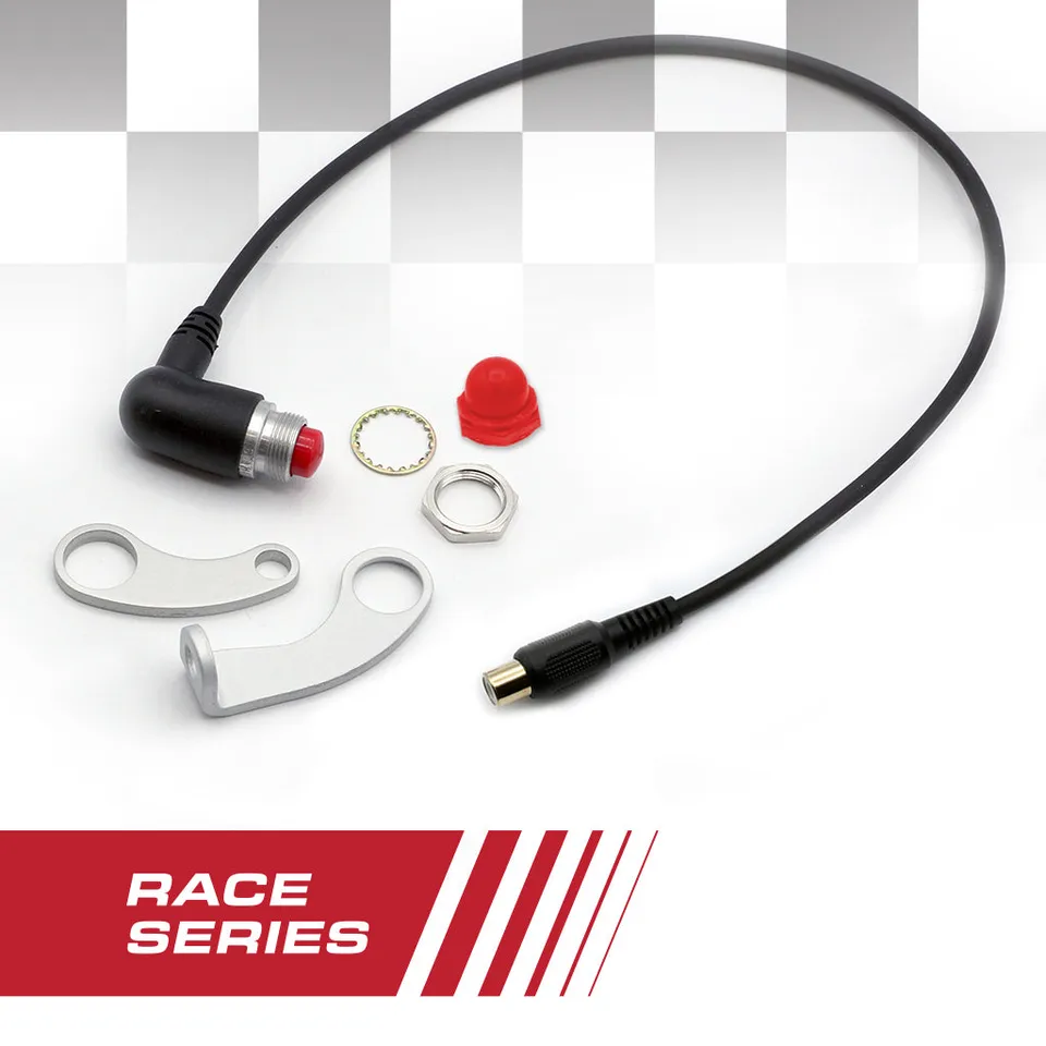 Rugged Air Moto Max bouton PTT guidon connecteur RCA